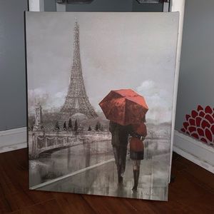 Eiffel tower wall decor